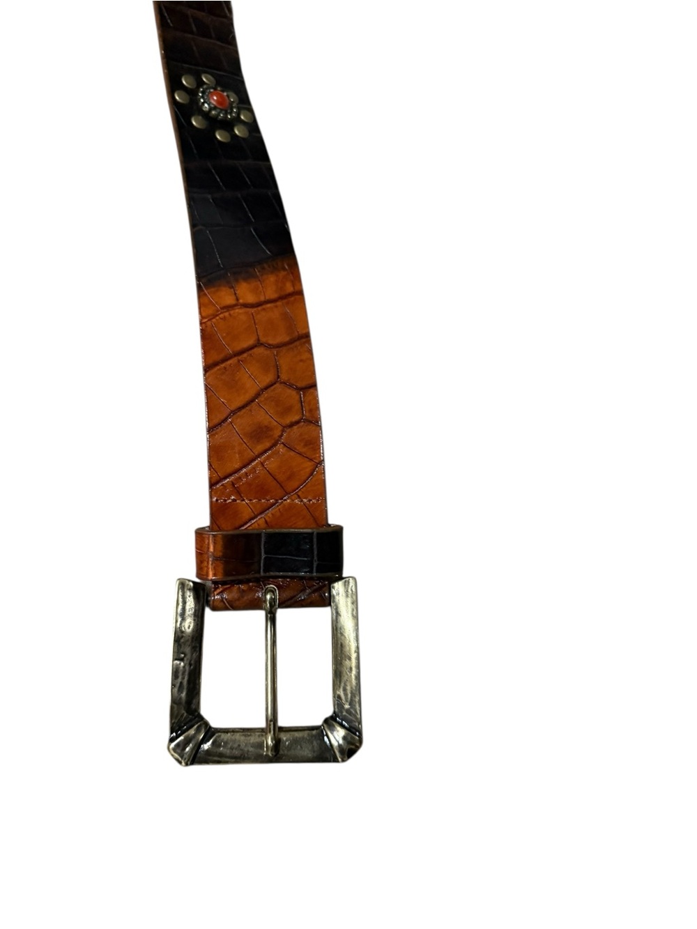 Genuine leather belt - Picture 2 of 4